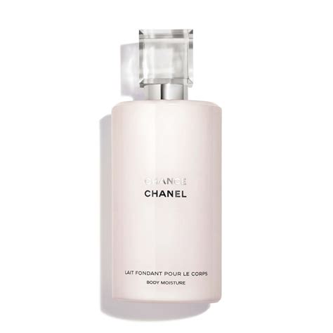 chanel chance body moisture.